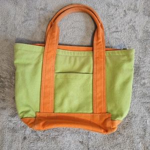 Orange and Green Bag